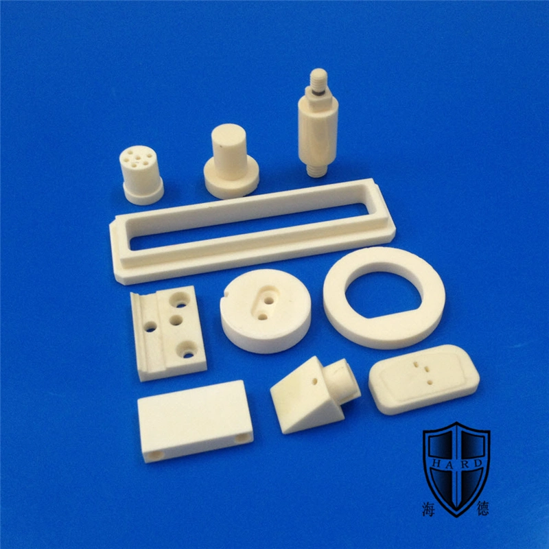 Al2O3 Alumina Ceramic Milling Grinding Machining Insulated Parts Components Manufacturer