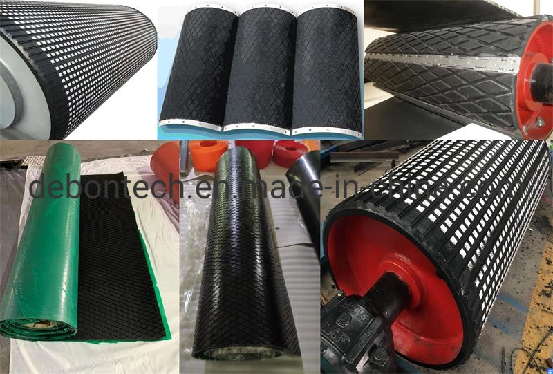 Professional Supply 20mm SBR Rubber Sheet Lagging Ceramic Rubber Sheet