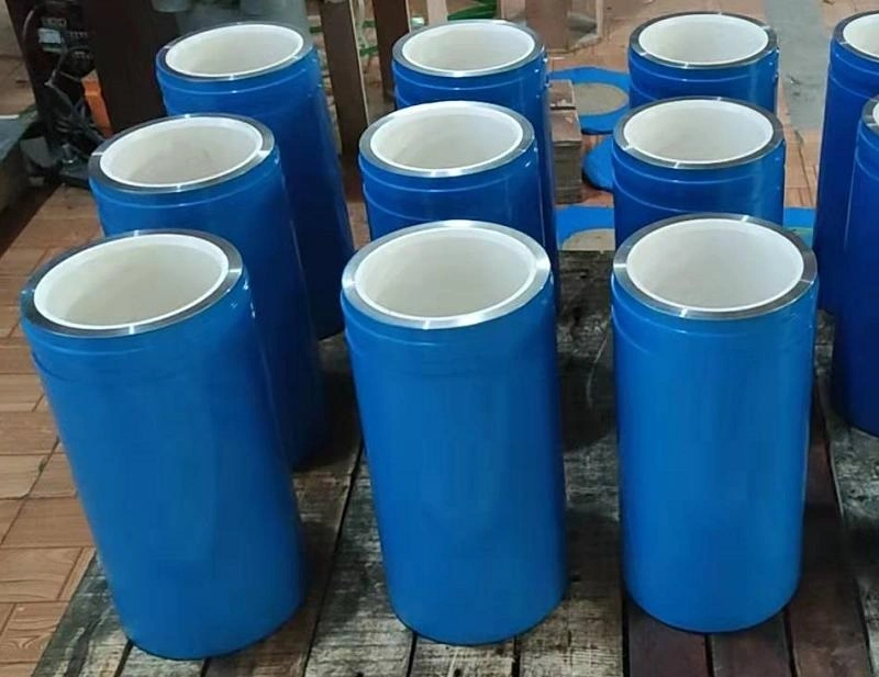 API 7K Drilling Pump Ceramic Liner Abrasion Alumina Ceramic Grinding Cylinder Mud Pump Spare Parts Liner