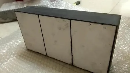 Aluminiumoxid-Gummi-Keramik-Auskleidung für Aufprallschutz
